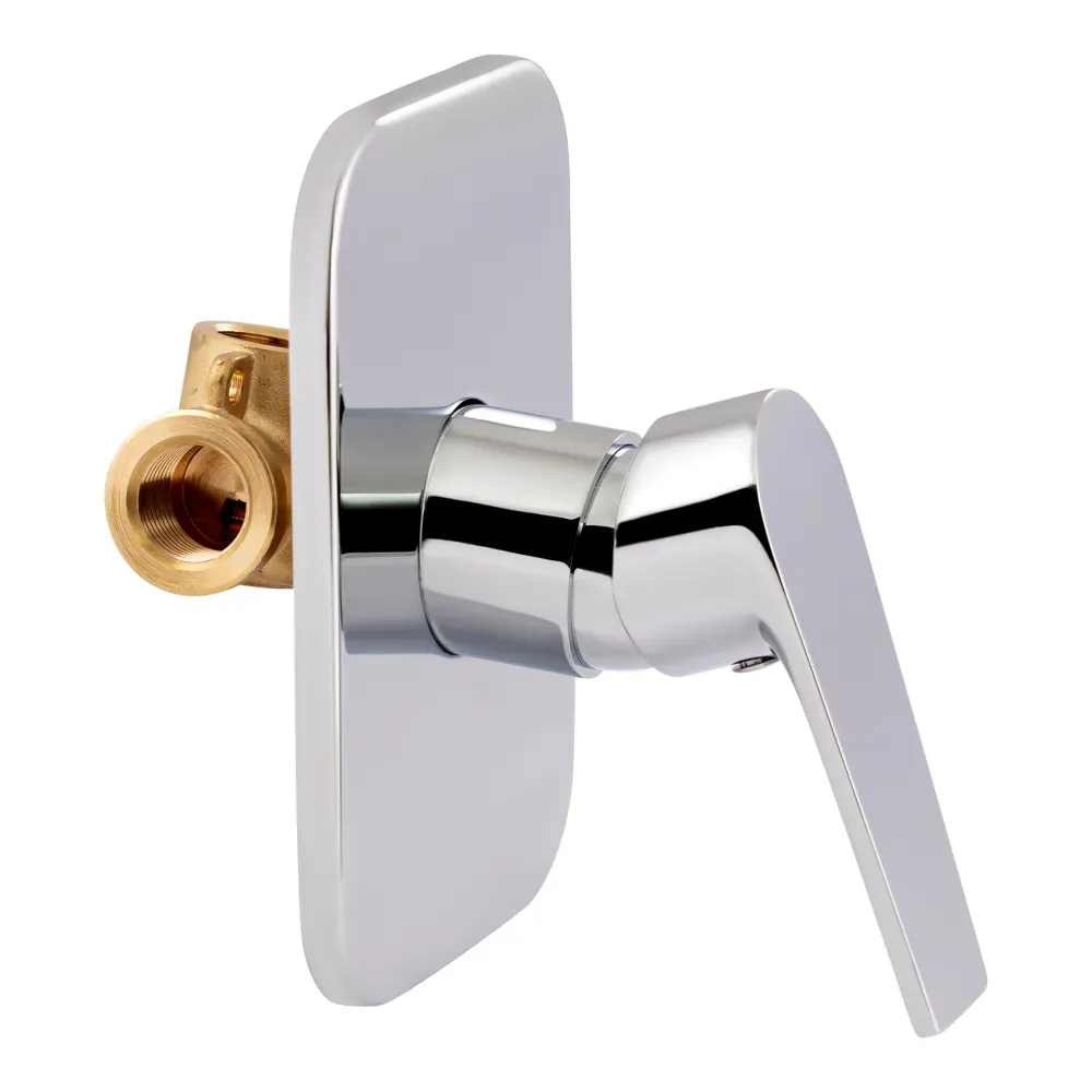 Змішувач прихованого монтажу для душу Qtap Stenava 6045102C - Фото 3