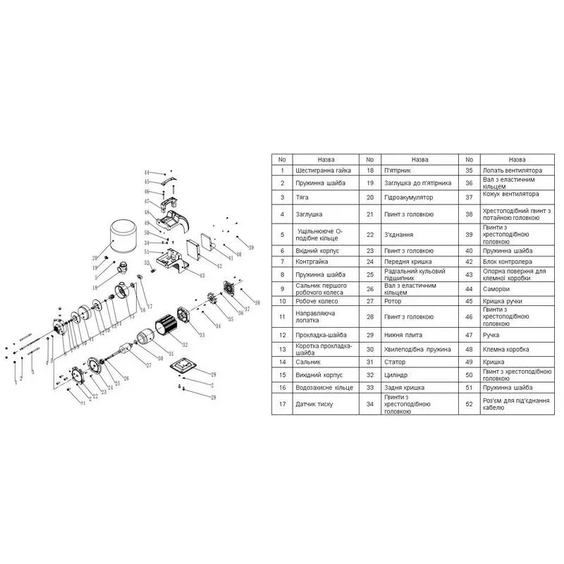 Насосная станция Optima OP25WHBL4-30 с интеллектуальным частотным преобразователем - Фото 3
