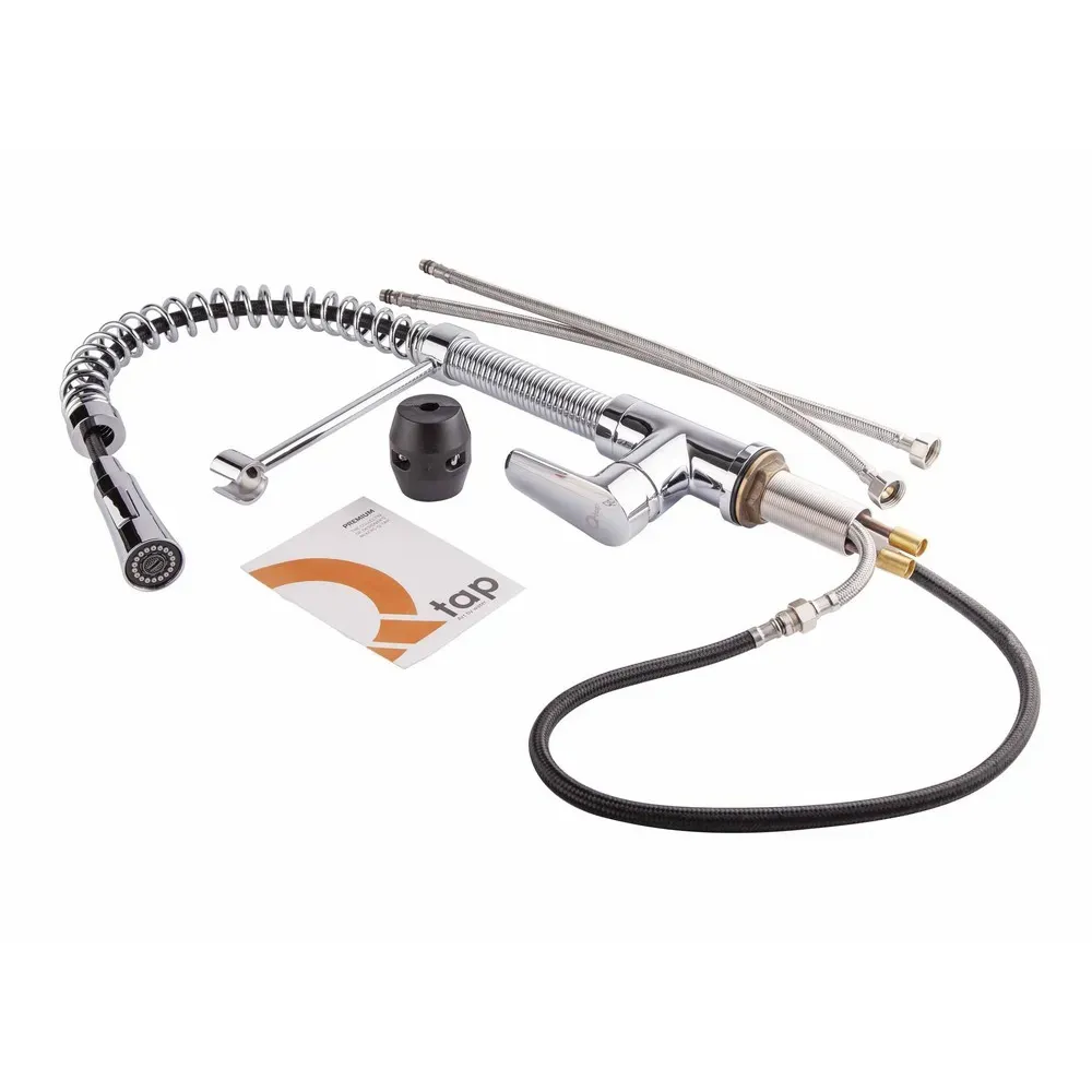 Смеситель для кухни Q-tap Tenso CRM 013F ГАЙКА - Фото 9