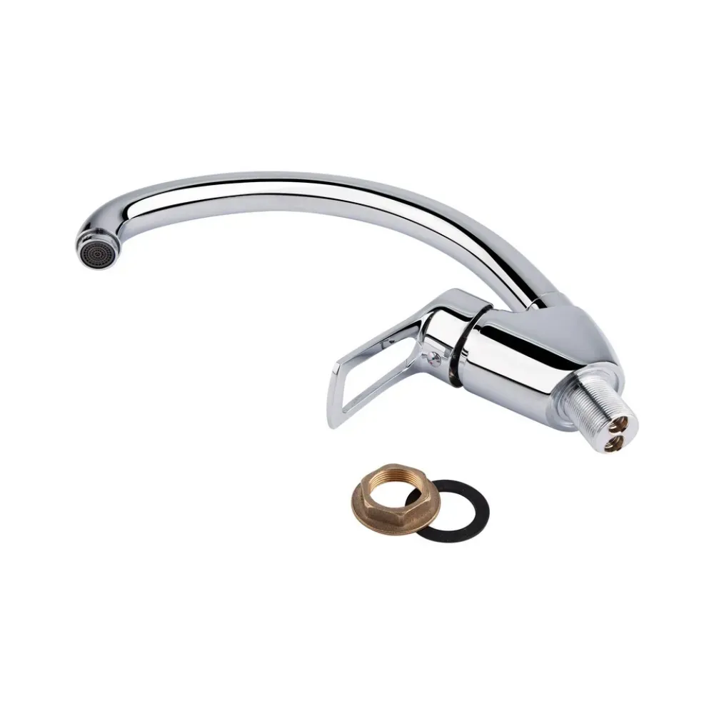 Змішувач для кухні Q-tap Hansberg CRM 008F ГАЙКА - Фото 4