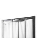 Душевые двери в нишу Qtap Unifold CRM208.C4 78-81x185 см, стекло Clear 4 мм, покрытие CalcLess - Фото 5