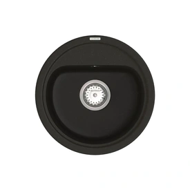 Кухонна мийка VANKOR Lira LMR 01.44 Black + сифон VANKOR